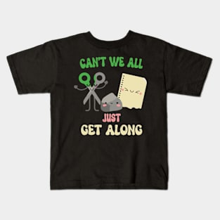 can't we all just get along gift for you Kids T-Shirt